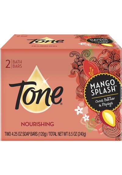 Tone Kakao Yağı Ve Mango Ferahlığı Banyo Sabunu 2li Paket Acı Badem