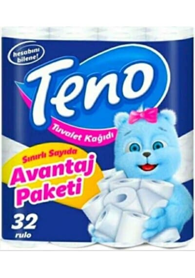 Teno Yeni Tuvalet Kağıdı 32'Li Tuvalet Kağıdı