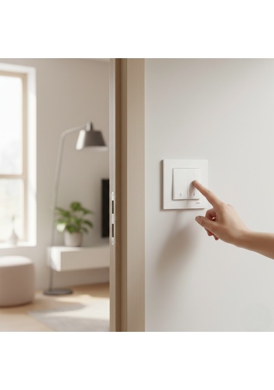 Viko Karre 3 Adet Beyaz Komütatör Vavien Anahtar+çerçeve Elektrik Anahtarı Seti 3 Adet Mekanizma + 3 Adet Tekli Çerçeve