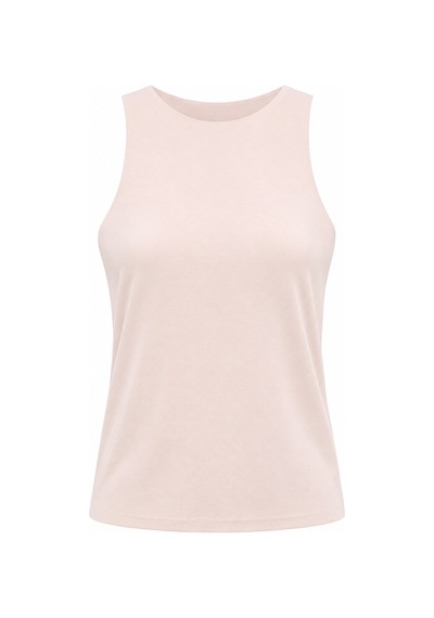 Bonbon Kadın Basic Kolsuz İçi Yarım Astarlı Tshirt Bb2538 Açık Pembe