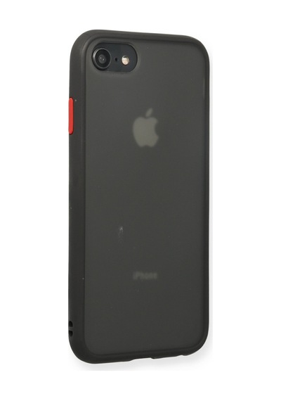 Apple Uyumlu iPhone 7 Uyumlu Kılıf Montreal Silikon Kapak - Siyah
