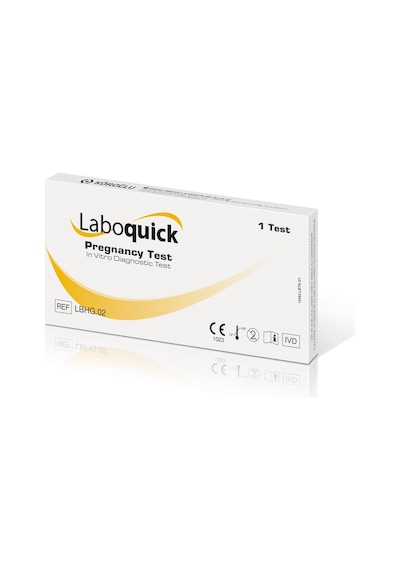 Laboquick Ovülasyon Testi 2 Test x 15 Paket + Gebelik Testi 2 Test + Ultra Erken Gebelik Testi 1 Test