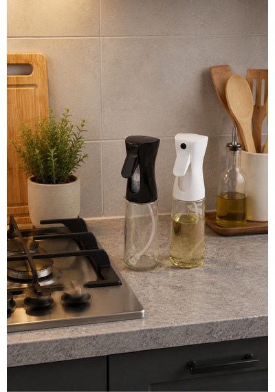 Sprey Yağdanlık Sıvı Yağ Spreyi Yağlık Air Fryer Da Yağ Tasarruf Edin Zeytinyağı Için Siyah 300ml İkili Avantaj Paketi Çok Renkli Sprey Yağdanlık Sıvı Yağ Spreyi Yağlık Air Fryer Da Yağ Tasarruf Edin Zeytinyağı Için Siyah 300ml İkili Avantaj Paketi Çok Renkli