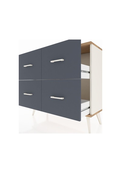 Arges Şifonyer 4 Çekmeceli 88x30x80 Aytaşı-çam/antrasit Çam/antrasit Arges Şifonyer 4 Çekmeceli 88x30x80 Aytaşı-çam/antrasit Çam/antrasit