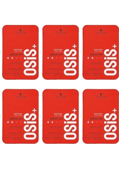 Schwarzkopf Osis Mess Up Mat Gum 6 x  100 ML