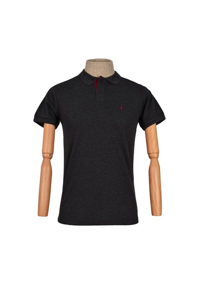 Cengiz İnler Polo Yaka Düz T-Shirt Slim (548479043)