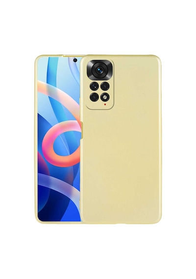 Zore Redmi Note 12 Pro 4g Kılıf Ogaa Premier Silikon Kapak - Gold