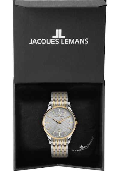 Jacques Lemans London 1-2193j Erkek Kol Saati Gümüş - Altın