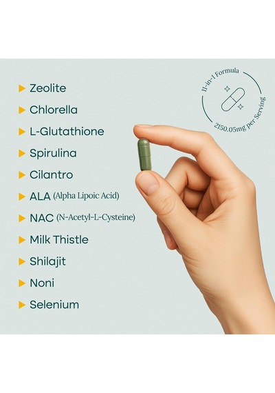 Etta Vita Zeolite Cleanse Megaformula 90 Veggie Kapsül Orijinal Usa Menşeii