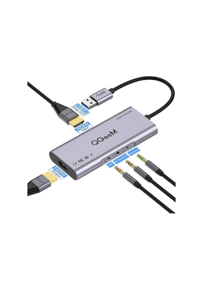 Qgeem Qg-ca01 Hdmı Hub Siyah