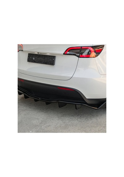 Tesla Model Y 2020-2025 Arka Difüzör Piano Black Difüzör Eki