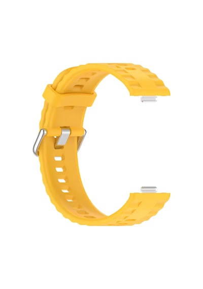 Newface - 739 - Huawei Watch Fit 3 Kla Kordon - Csmo-tex - - Sarı