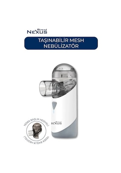 Ayrex Direct Nexus Nexus Taşınabilir Mesh Nebulizatör Şarzlı Çok Hafif Süper Sessiz