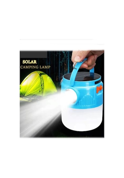 Solar Şarjlı 4 Mod Güneş Enerjili Lamba Acil Durum Lambası