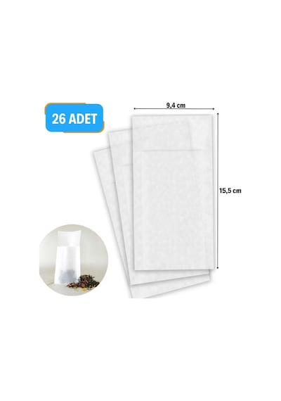 26 Adet Pratik Kullan At Çay,bitki Çayı,filtre Kahve Demleme Poşe