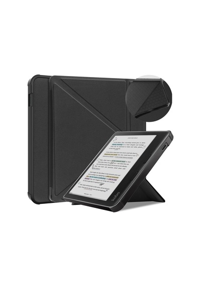 Kobo Libra Colour E Kitap Okuyucu Kılıfı - Siyah