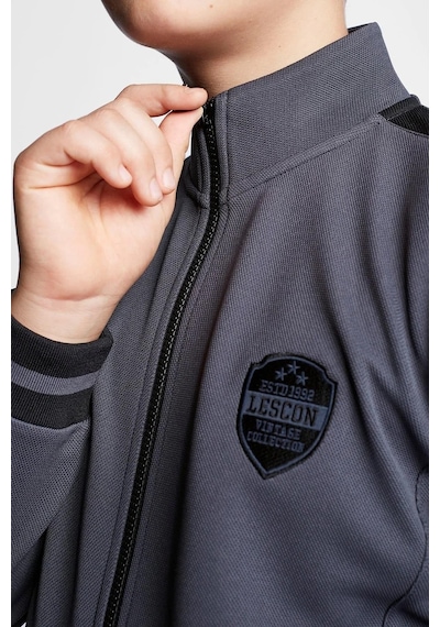 Lescon 23b-3124 Fermuarlı Üst Çocuk Sweatshirt 001 Antrasit