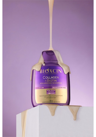 Bioxcin Collagen & Biotin Hacim Şampuanı 3 x 300 ml – 3 al 2 öde - İnce Telli Saçlar İçin Bioxcin Collagen & Biotin Hacim Şampuanı 3 x 300 ml – 3 al 2 öde - İnce Telli Saçlar İçin