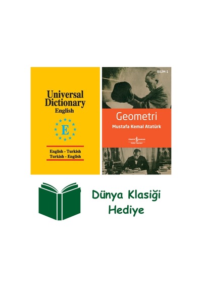 Universal Dictionary English - Turkish / Turkish - English + Geometri + Dünya Klasiği Hediye