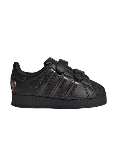 Adidas Superstar Bebek Siyah Işıklı Spor Ayakkabı Jı0512 Siyah