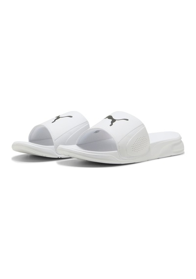 Puma Softrıde Teamcat Unısex Terlik 402875 02 Beyaz