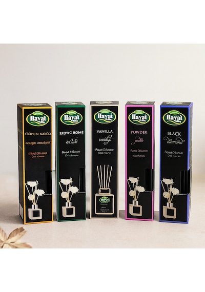Bambu Çubuklu Kare Cam Oda Kokusu 100 Ml Abundance Prosperity