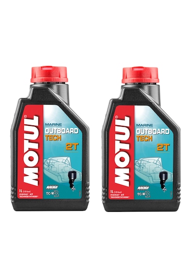Motul Outboard Tech 2T  2 Zamanlı Tekne Motor Yağı 1 L 2 Adet