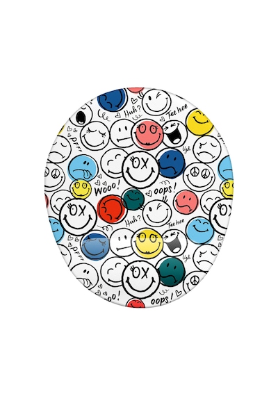 Smile Desenli Bilek Destekli Mouse Pad
