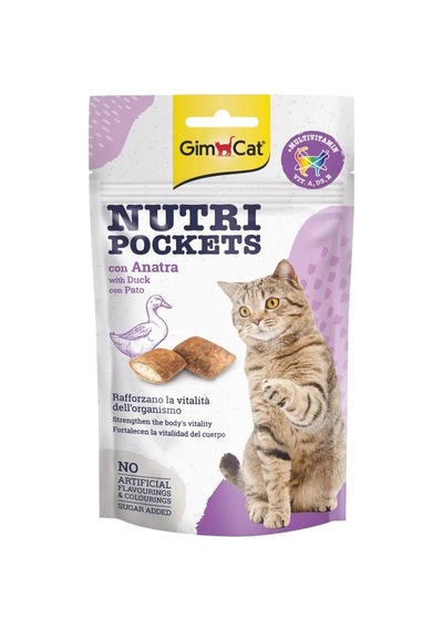 Nutripockets Ördekli Kedi Ödülü 60 Gr