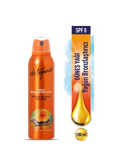 Eda Taşpınar Yoğun Bronzlaştırıcı Yağ Sprey 200 ML