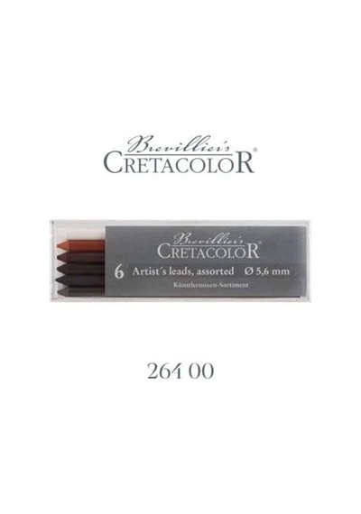 Cretacolor Karışık Portmin Uç 5,6mm 6lı 26400