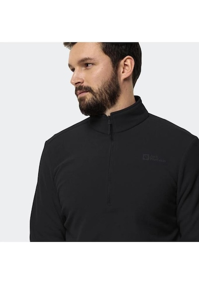 Jack Wolfskin Taunus Hz M 1709522 Black Erkek Polar Siyah