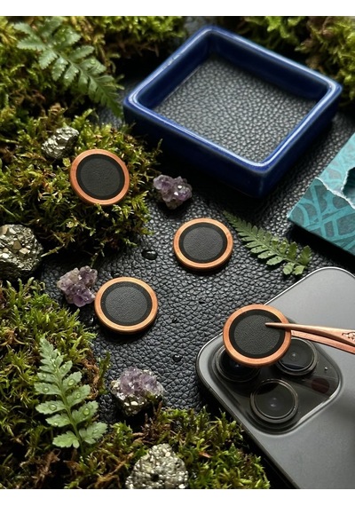Apple iPhone 17 Pro Max Uyumlu Kamera Koruyucu Lens Turuncu