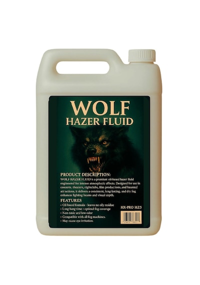 Wolf Hx-pro Hz5 Yağ Bazlı Profesyonel Hazer Sıvısı