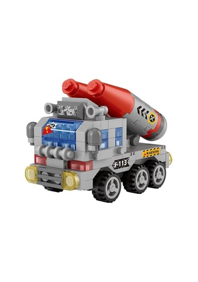 Lz8615 Araba Blok Seti Mini Poşet 150 Parça -vagon Life Çok Renkli
