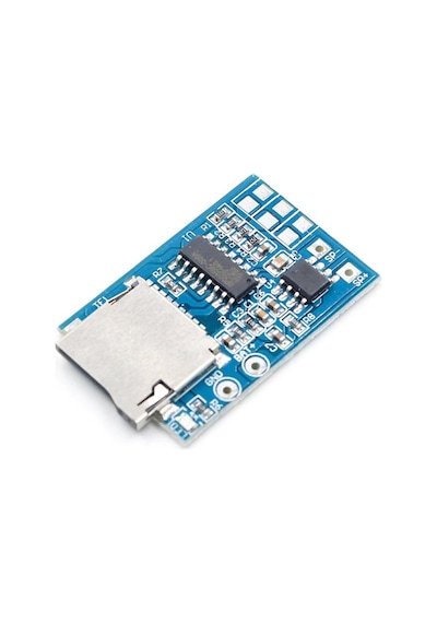 Gpd2846a Mp3 Ses Çalma Modülü Micro Sd Hafıza Kartı 4ohm 2w Amfi 3 Buton Kontrol Ürün