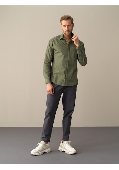 Xint Haki Regular Fit Pamuk Gömlek 700878
