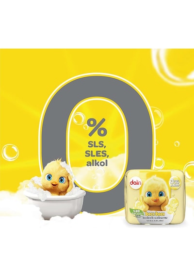 Dalin Klasik Katı Bebek Sabun 12 X 75 Gr