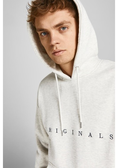Jack & Jones Erkek Copenhagen Kapüşonlu Sweatshirt Relaxed Fıt Hoodie - 12176864 001