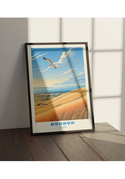 Nerelisin No:27 Art Print Burdur-salda