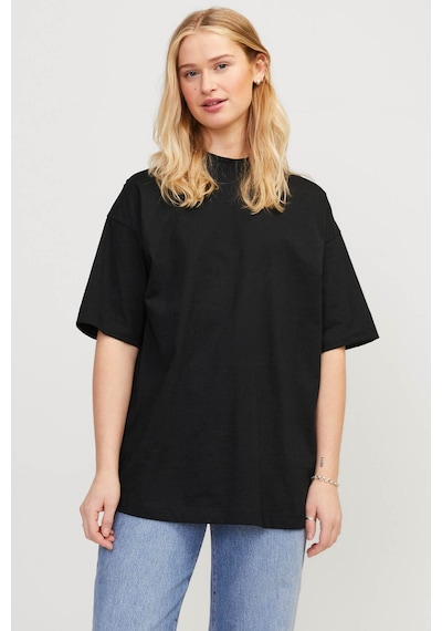 Jack & Jones Jjxx Jxvalerıa Ovs Ss Tee Jrs Siyah Kadın Kısa Kol T-shirt 000000000101961833 Siyah
