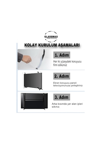 Tc-l 65ep640 Uyumlu 65" Inç 165 Ekran Tv Ekran Koruyucu