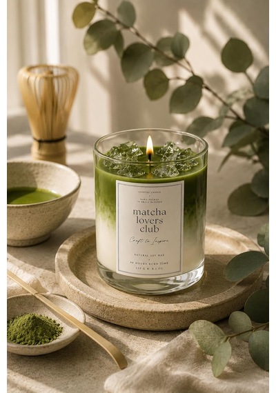 Craft To Inspire Matcha Lovers Club Kokulu Soya Mumu 230g Çok Renkli