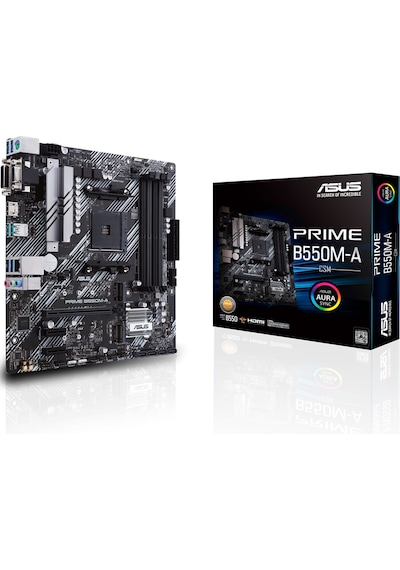 Asus Prime B550M-A/CSM AMD B550 4600 MHz (OC) DDR4 Soket AM4 mATX Anakart
