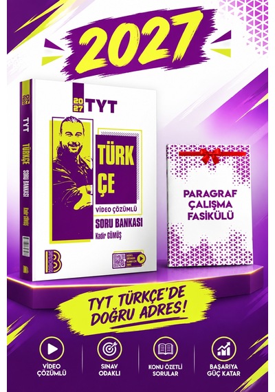 Benim Hocam 2027 Tyt Türkçe Soru Bankası Kadir Gümüş