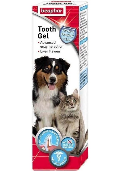 Beaphar Tooth Jel Kedi Ve Köpekler İçin Enzim Etkili Diş Jeli 100 ML