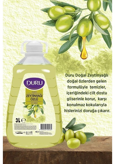 Lexroo Mutluluk Serisi Zeytinyağlı Sıvı Sabun 2x3 Lt
