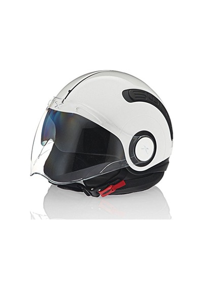 Nexx Sx.10 Siyah-Beyaz Yarım Açık Motosiklet Kaskı