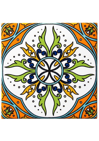 Can Seramik – 10x10 Cm. Cç-99 Kütahya Çini Karo 5'li 1 Paket