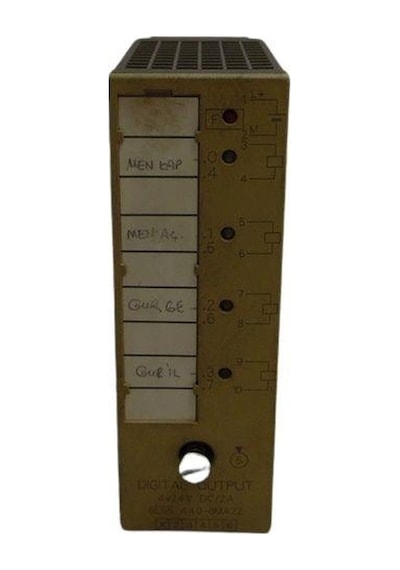 6es5440-8ma22 440-8 Dıg. Output 4do, Dc24v/2a Kull